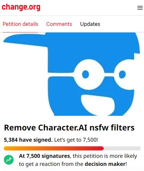 how to disable the nsfw filter on character ai|How to get rid of the filter in character.ai! : r/EFROchatbots